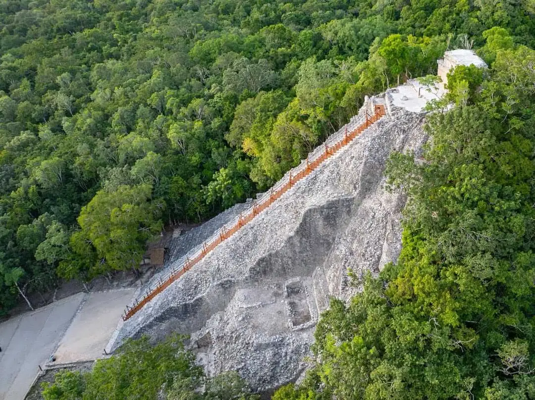 The climb at Nohoch Mul is back and drawing new interest to Tulum