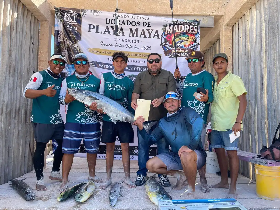 Albatros Wins 14th Annual Dorados de Playa Maya Fishing Tournament in Tulum Albatros Wins 14th Annual Dorados de Playa Maya Fishing Tournament in Tulum