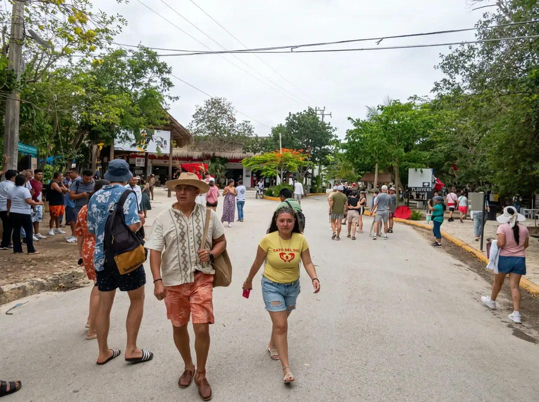 Summer Season Fails to Revive Tulum Tourism as Tour Operators Report Ten Percent Activity