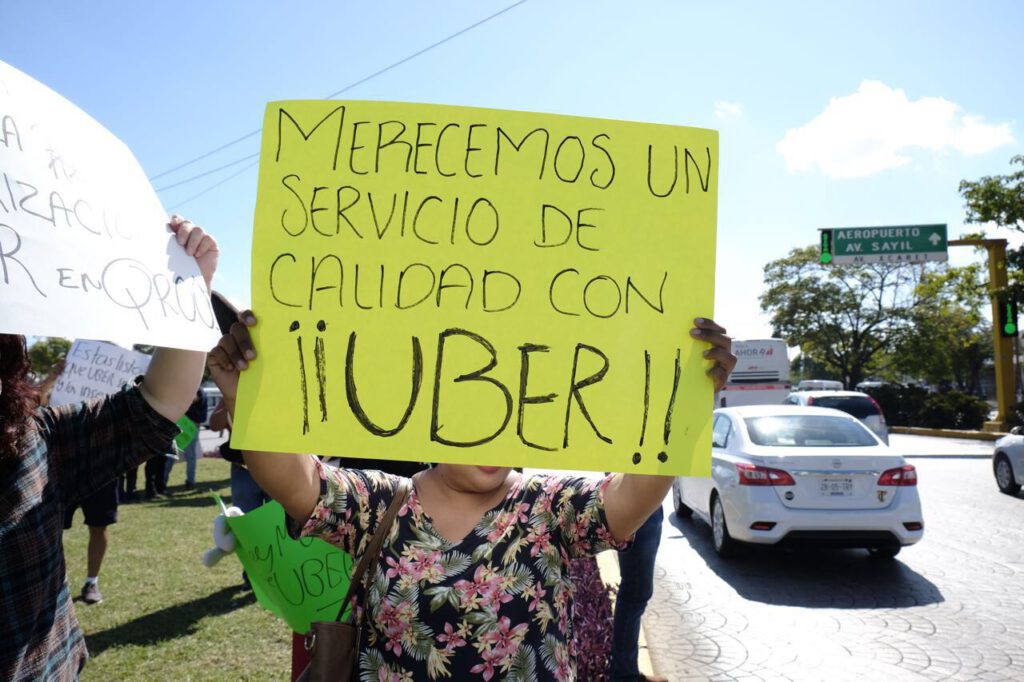 Uber still cannot operate in Tulum, Imoveqroo warns of arrests and sanctions