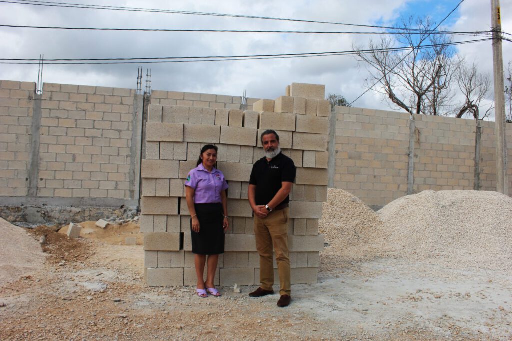 Tulum Country Club reaffirms its solidarity commitment for the construction of the Social Assistance House 