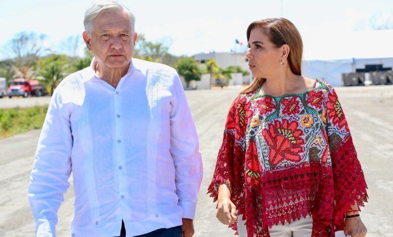 AMLO supervised the progress of the Mayan Train and the Tulum Airport in Quintana Roo