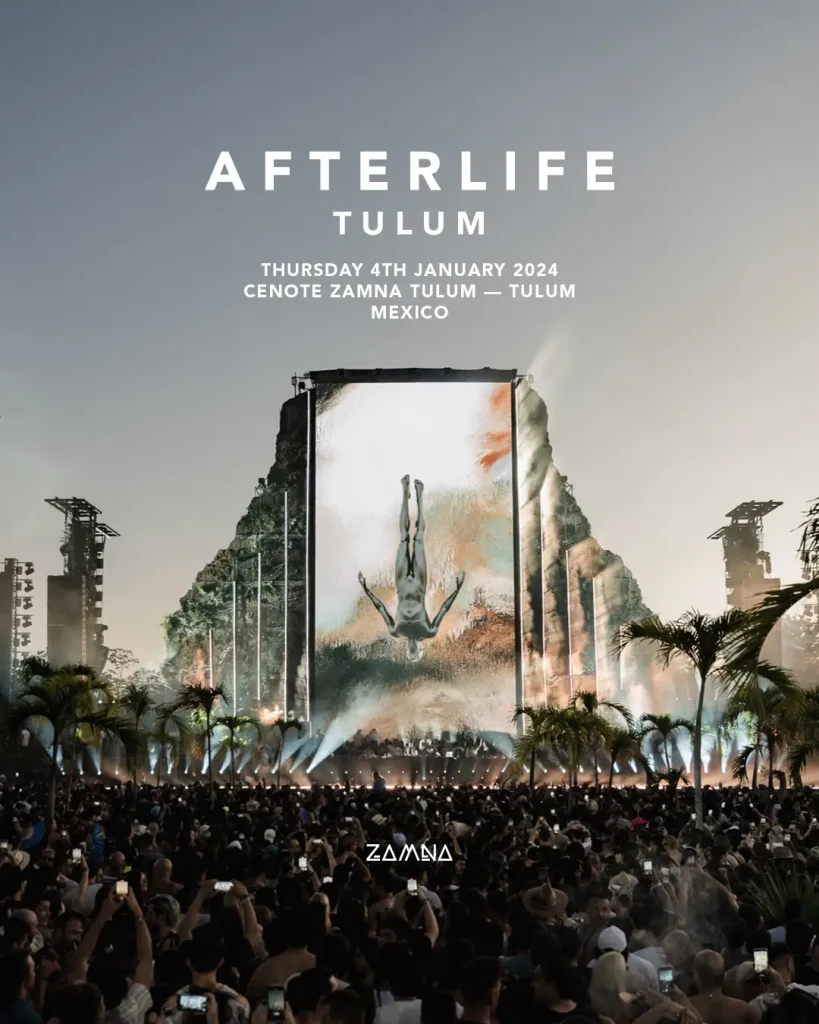 Afterlife 2024 Returns to Zamna Tulum: Get Ready for a Mind-Blowing Audiovisual Fiesta