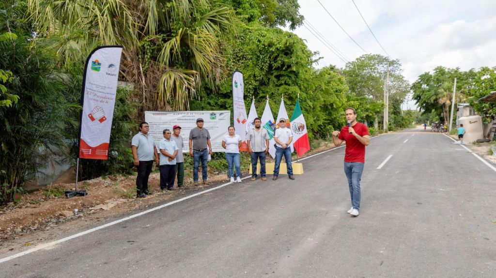 Presidente municipal de Tulum presenta proyecto social de un millón de pesos en San Juan de Dios