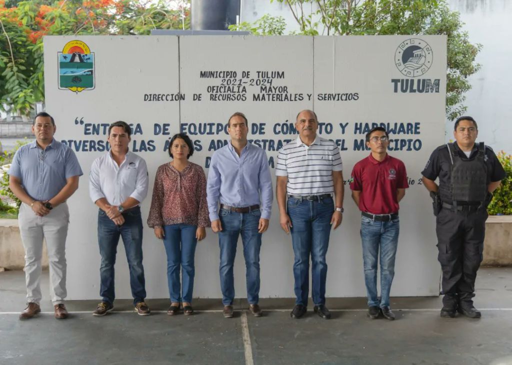 Tulum Municipality Enhances Efficiency with New Computer Equipment