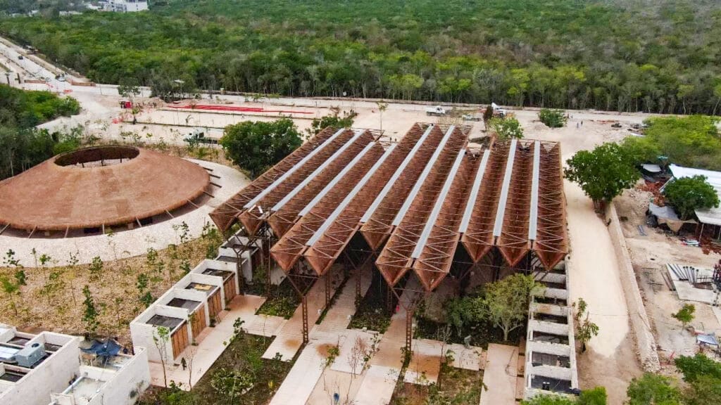 Tulum's Jaguar National Park, nearing 92% completion, integrates reforested land and modern amenities, transforming the old airstrip into a premier cultural and natural destination.