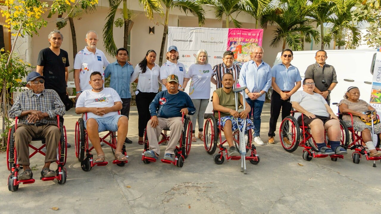 Wheelchair Donations Aid Vulnerable Residents in Tulum