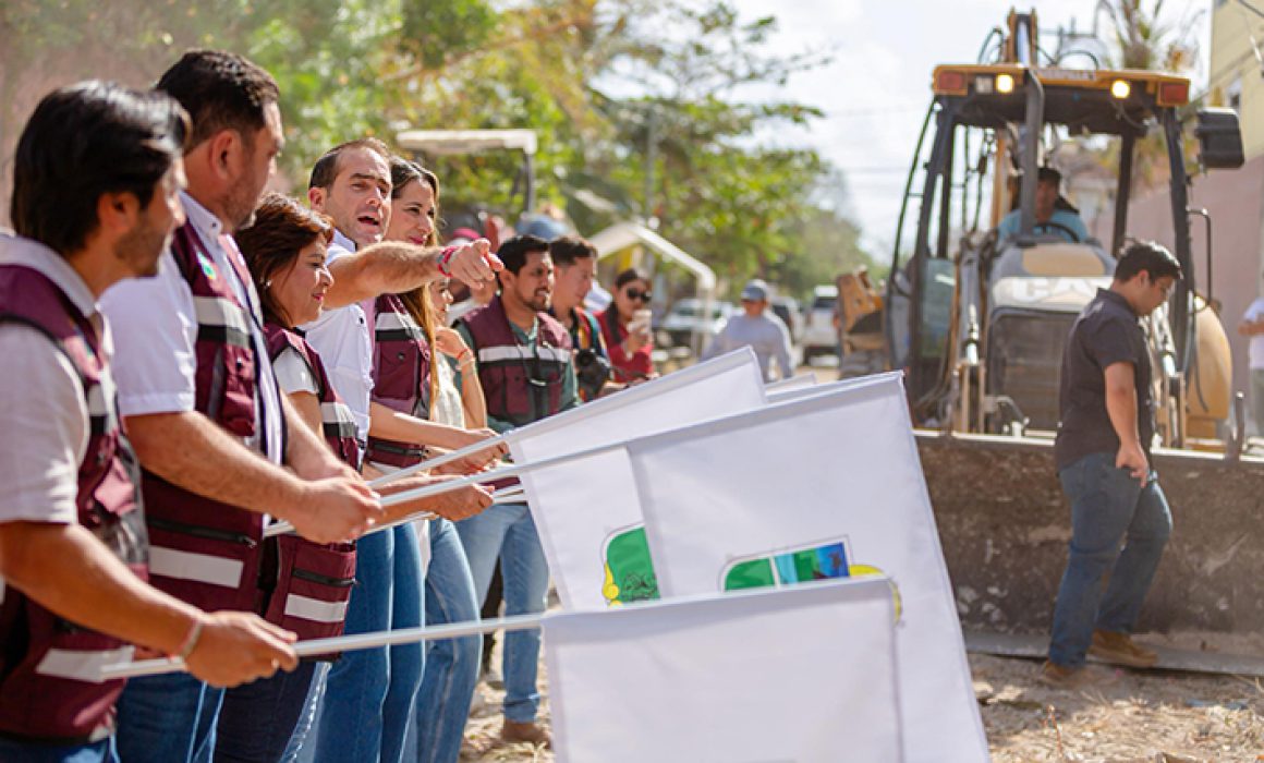 Paving Brings Progress to Tulum's La Veleta Colony